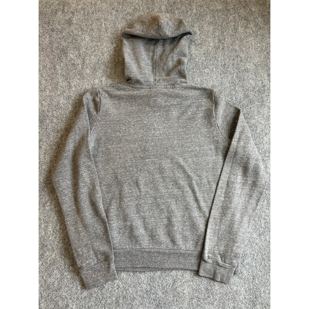Victoria's Secret PINK Hoodie Gray Heathered Logo Pullover Sweatshirt Womens M - Picture 12 of 12